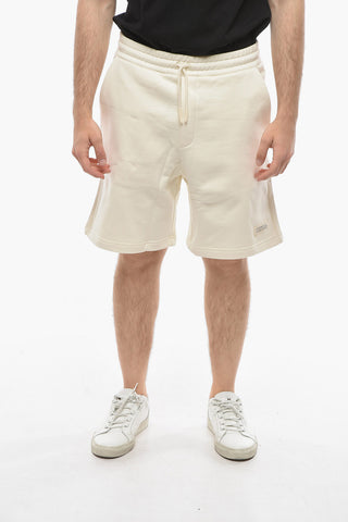 Solid Color UNDYED Sweat Shorts with 3 Pockets