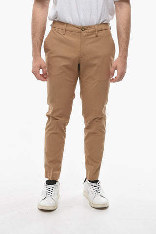 Stretch Cotton NEWTOWN Chino Pants with Belt Loops