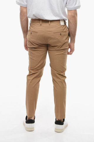 Stretch Cotton NEWTOWN Chino Pants with Belt Loops