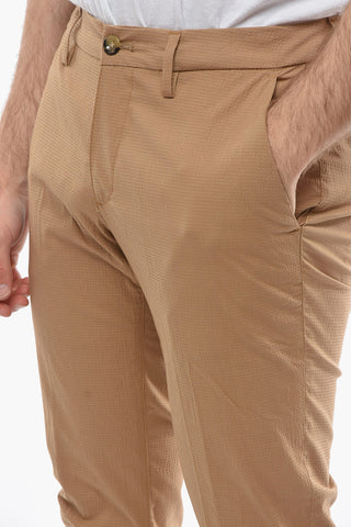 Stretch Cotton NEWTOWN Chino Pants with Belt Loops