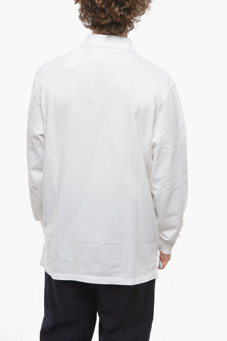 POLO Pique Cotton Long-sleeved Slim Fit Polo