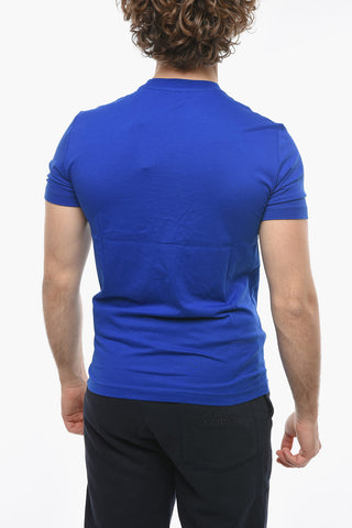 EMPORIO EA7 Crew-neck T-shirt with Chest Tactile Logo