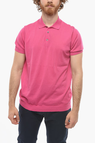 Lightweight Cotton 3 Buttons Polo Shirt