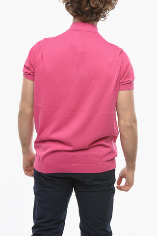 Lightweight Cotton 3 Buttons Polo Shirt