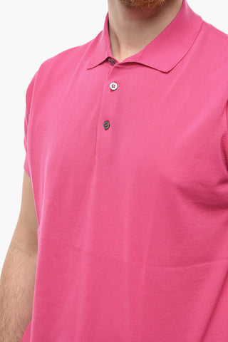 Lightweight Cotton 3 Buttons Polo Shirt