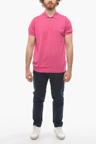 Lightweight Cotton 3 Buttons Polo Shirt