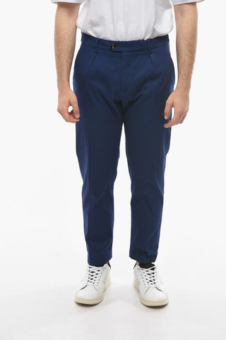 Solid Color Stretch Cotton RAVAL Pants