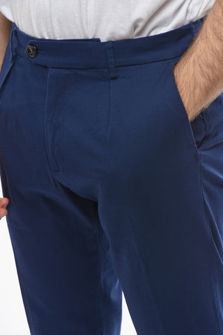 Solid Color Stretch Cotton RAVAL Pants