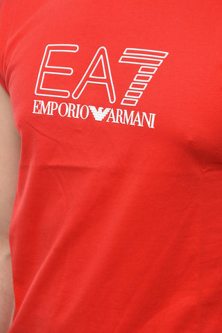 EMPORIO EA7 Embossed Logo Cotton Tank Top