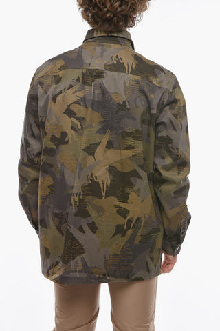 Monogram Camouflage Denim Saharan Overshirt
