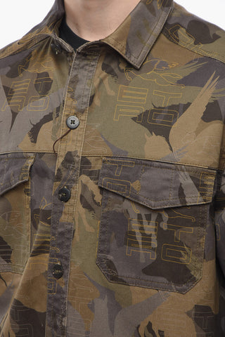 Monogram Camouflage Denim Saharan Overshirt