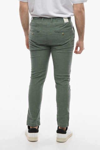 Single-Pleat Carrot Fit MITTE Pants