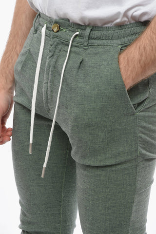 Pantaloni MITTE Carrot Fit a 1 Pince
