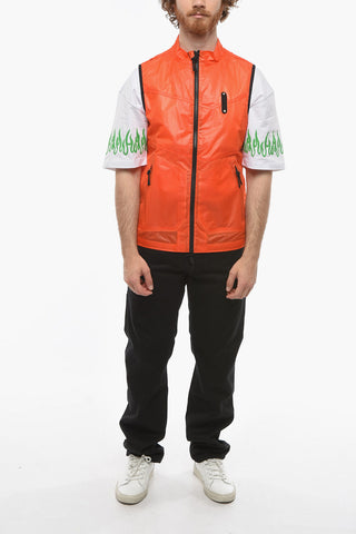 Nylon Sleeveless Jacket