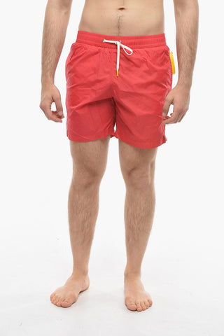Costume da Bagno Boxer in Nylon a 3 Tasche