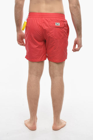 Costume da Bagno Boxer in Nylon a 3 Tasche