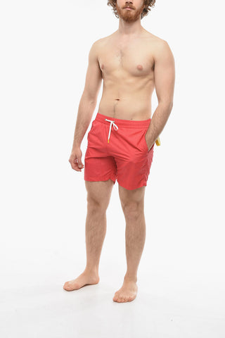 Costume da Bagno Boxer in Nylon a 3 Tasche