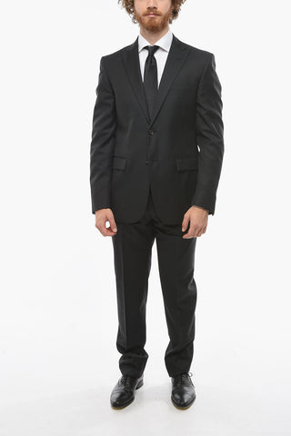 CC COLLECTION Peak Lapel REFINED Virgin Wool Suit