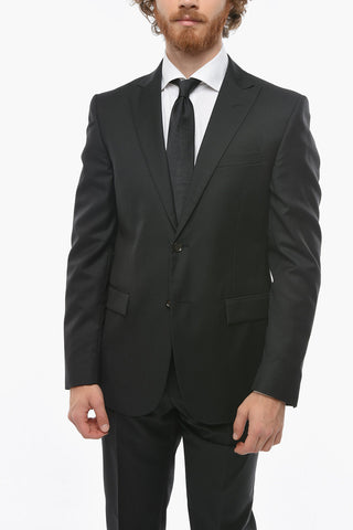 CC COLLECTION Peak Lapel REFINED Virgin Wool Suit