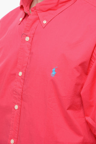 POLO Popeline Slim-fit Shirt with Button Down Collar
