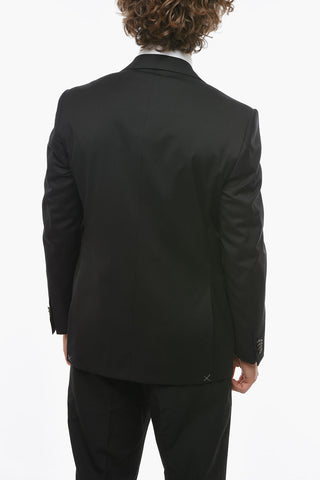 Blazer in Lana LEADER con Tasche con Aletta