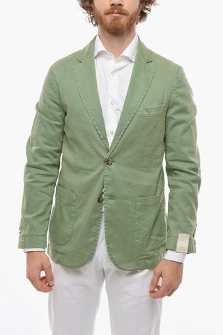 center vent notch lapel CHELSEA 2-button blazer