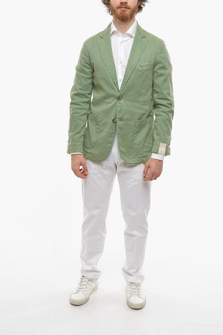 center vent notch lapel CHELSEA 2-button blazer