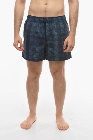 Tie-Dye Effect MASON Swim Shorts with 3 Pockets