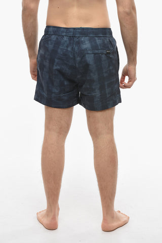 Tie-Dye Effect MASON Swim Shorts with 3 Pockets