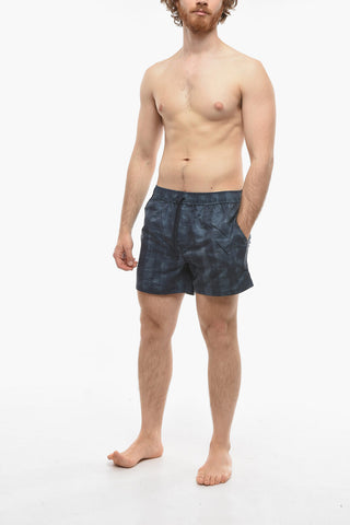 Tie-Dye Effect MASON Swim Shorts with 3 Pockets