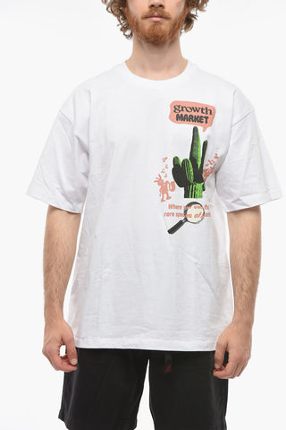 Printed GROWTH Crew-Neck T-shirt