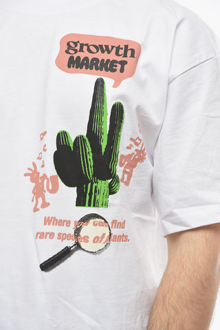 Printed GROWTH Crew-Neck T-shirt