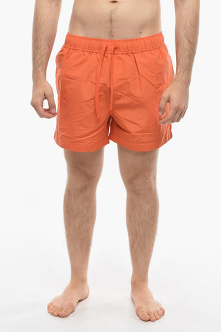 Solid Color MASON Swim Shorts with 3 Pockets