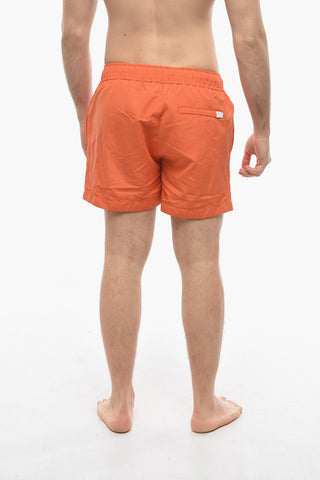 Solid Color MASON Swim Shorts with 3 Pockets