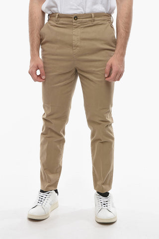 Stretch Cotton MITTE Chino Pants with Drawstring Waist