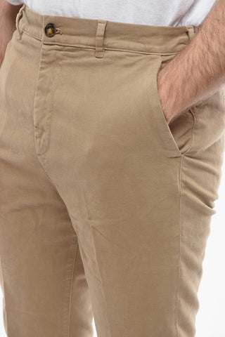 Stretch Cotton MITTE Chino Pants with Drawstring Waist