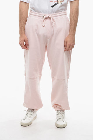 KAILAND O.MORRIS Joggers in Cotone Garzato con Logo Ricamato