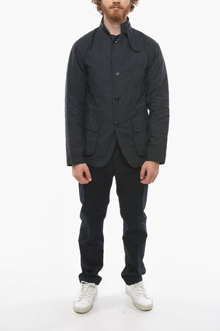 Solid Color Cotton Lightweight KOBE Jacket with Breast Pocket