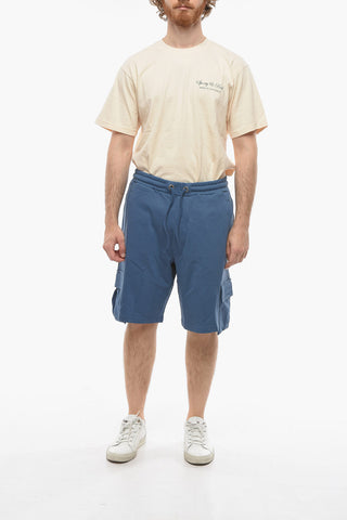 KAILAND O.MORRIS  Brushed Cotton Cargo Shorts