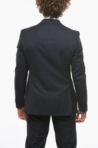CC COLLECTION Hairline Stripe CEREMONY REFINED Suit