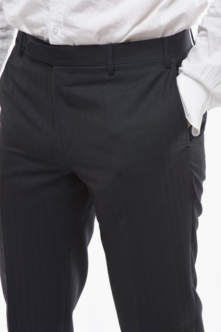 CC COLLECTION Hairline Stripe CEREMONY REFINED Suit