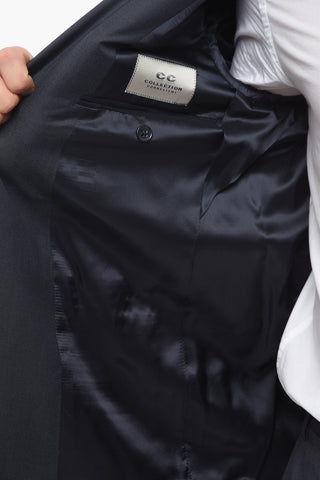 CC COLLECTION Abito RIGHT in Lana Vergine con Revers Classico