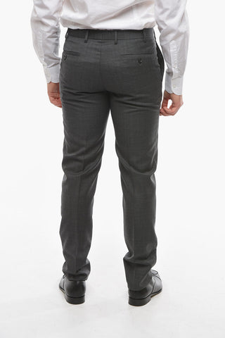 CC COLLECTION Virgin Wool RETAILORED Suit with Notch Lapel