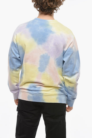 Tie-Dye Effect Brushed Cotton OLIVIER Sweatshirt