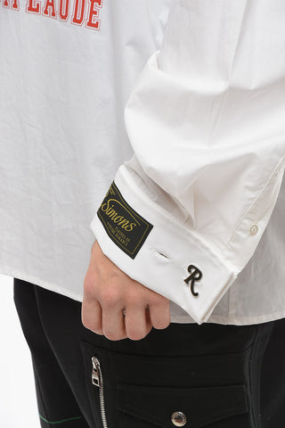 Shirting Fabric UNIVERSITY Sweatshirt with Print