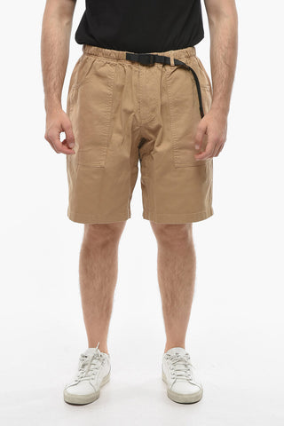 Cotton Shorts with Industrial Belt