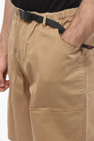 Cotton Shorts with Industrial Belt