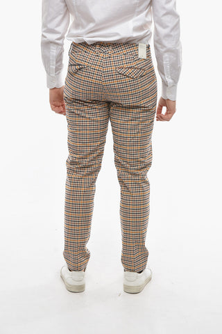 Shephard's Checked MARAIS Pants with Contrasting Button