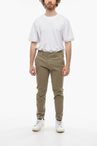 Stretch Cotton MARAIS Chino Pants with Flap Pockets