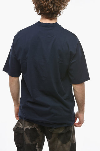 UNDERCOVERISM Two-toned T-shirt with Contrasting Print